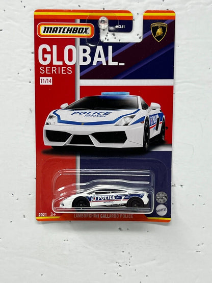 Matchbox Global Series Lamborghini Gallardo Police 1:64 Diecast