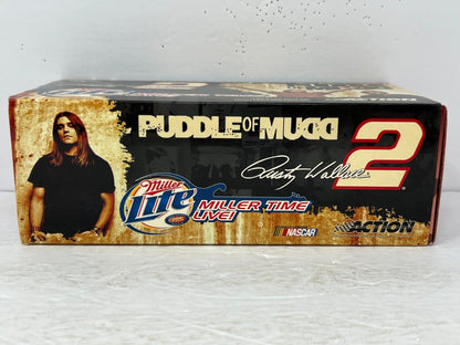 Action Nascar #2 Rusty Wallace Miller Puddle of Mudd 2004 Intrepid 1:24 Diecast