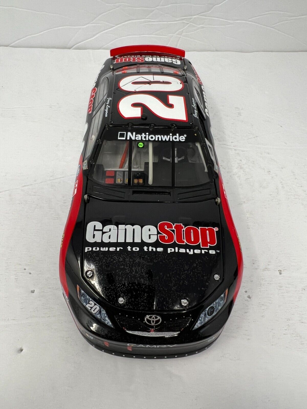 Action Nascar #20 Joey Logano Gamestop Kentucky Raced Win 2008 1:24 Diecast