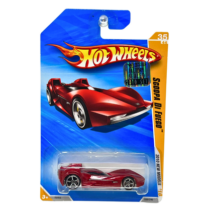 Hot Wheels 2010 New Models Scoopa Di Fuego 1:64 Diecast Factory Sealed