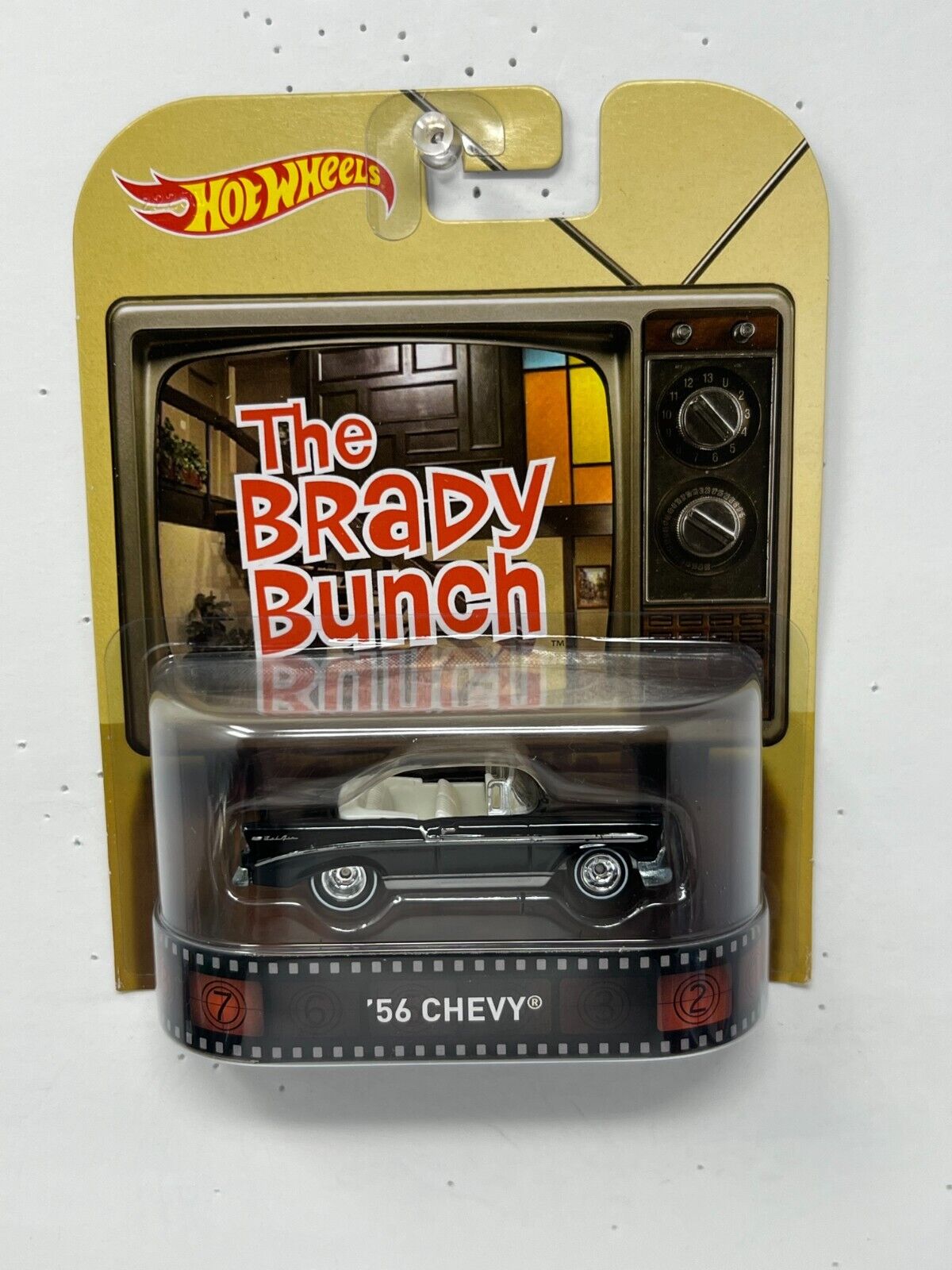 Hot Wheels Retro Entertainment The Brady Bunch 1956 Chevy 1:64 Diecast