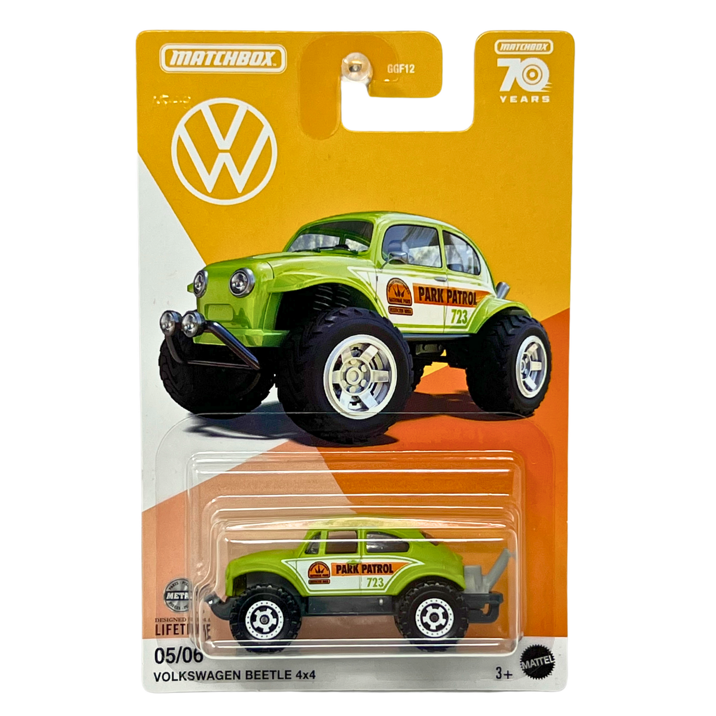 Matchbox Volkswagen Series Volkswagen Beetle 4x4 1:64 Diecast