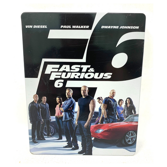 Fast & Furious 6 (Blu-ray) Paul Walker Vin Diesel Steelbook Edition