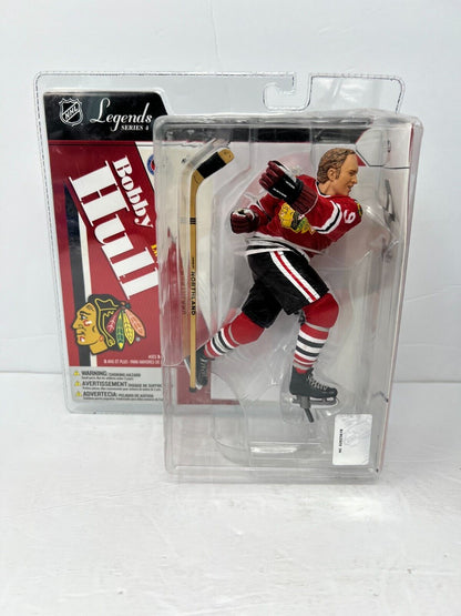 Mcfarlane NHL Legends Series 4 Bobby Hull Chicago Blackhawks (Red) Jersey Figure