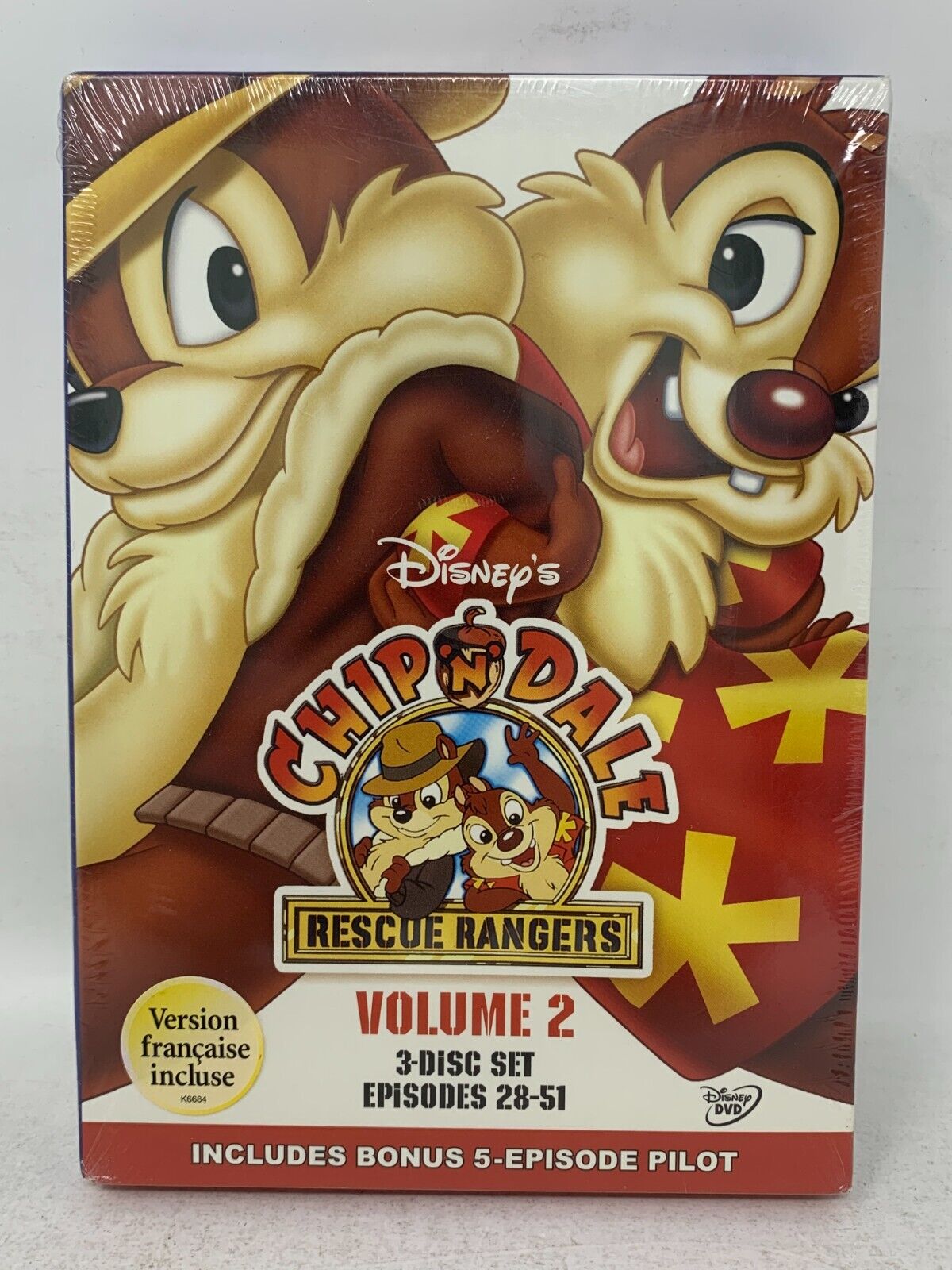 Chip 'n' Dale Rescue Rangers Volume 2 (DVD) TV Series Boxset New and Sealed