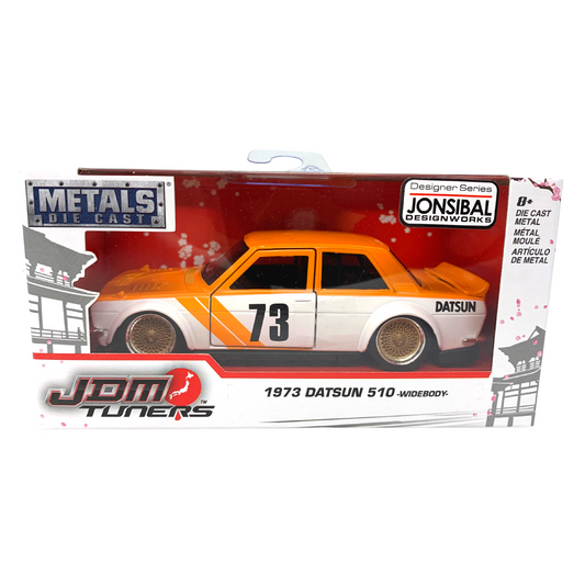 Jada Metals JDM Tuners 1973 Datsun 510 Widebody 1:32 Diecast