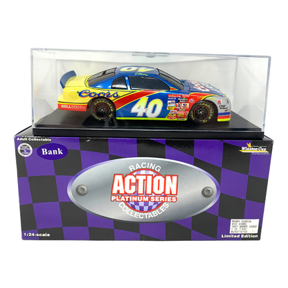 Action Nascar #40 Robby Gordon Coors 1997 Monte Carlo BANK 1:24 Diecast