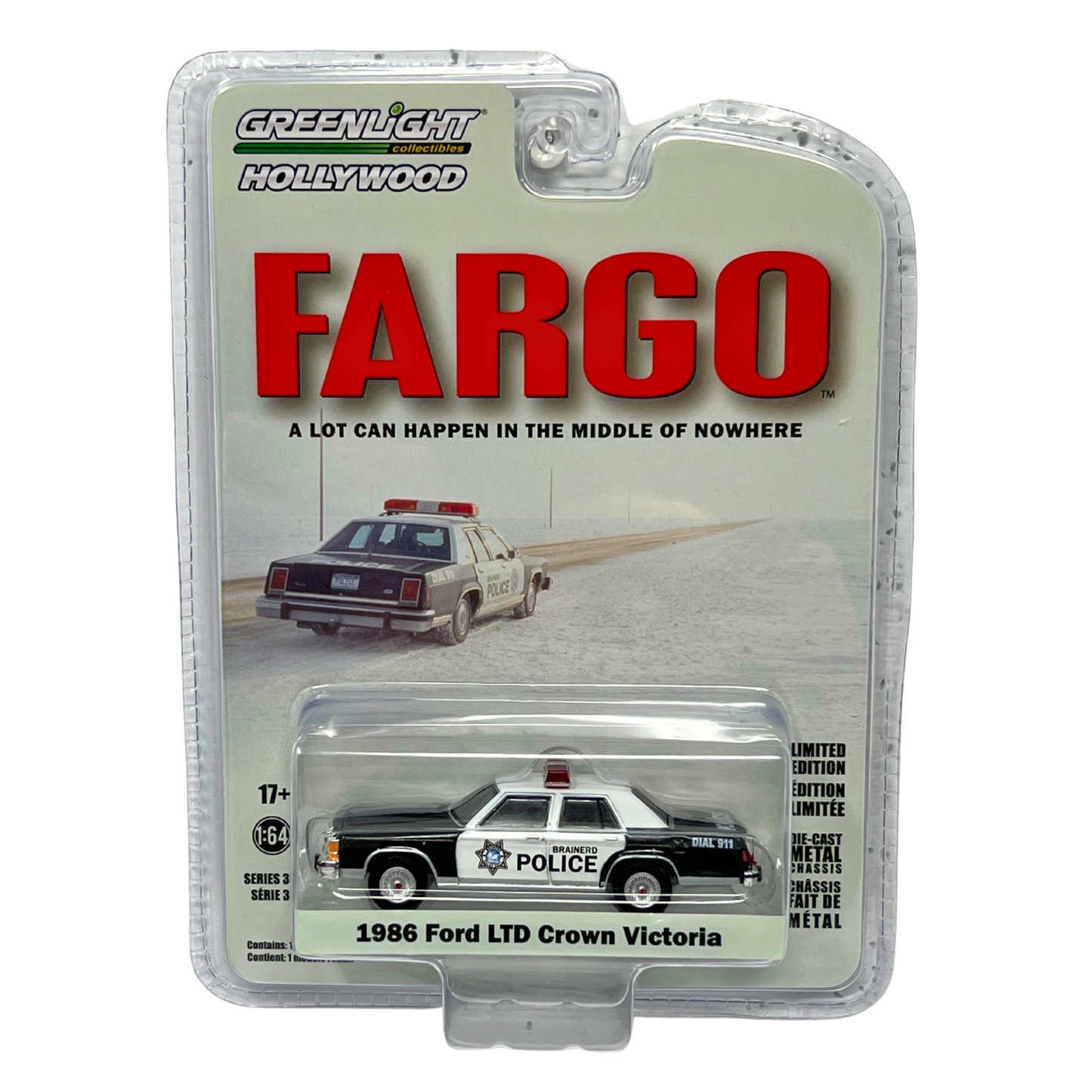 Greenlight Hollywood Fargo 1986 Ford LTD Crown Victoria 1:64 Diecast