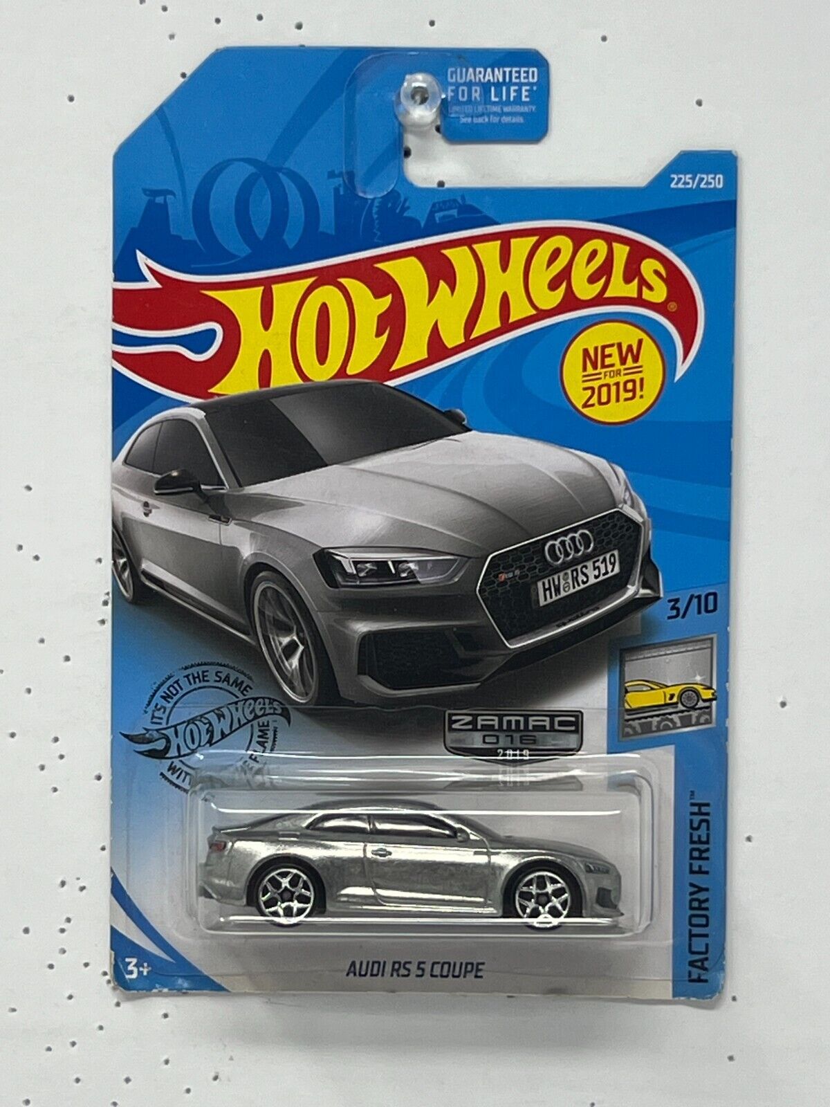 Hot Wheels ZAMAC Factory Fresh Audi RS 5 Coupe 1:64 Diecast