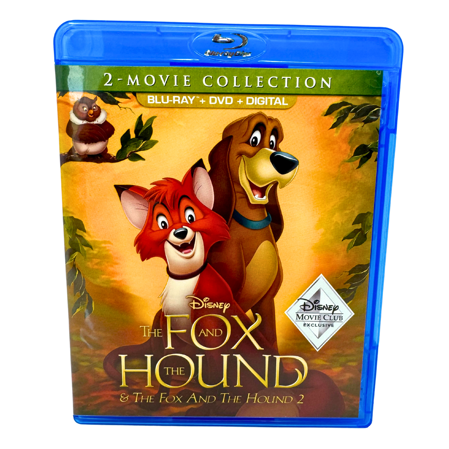 Fox And The Hound 2-Movie Collection (Blu-ray) Disney Classic Good Condition!!!