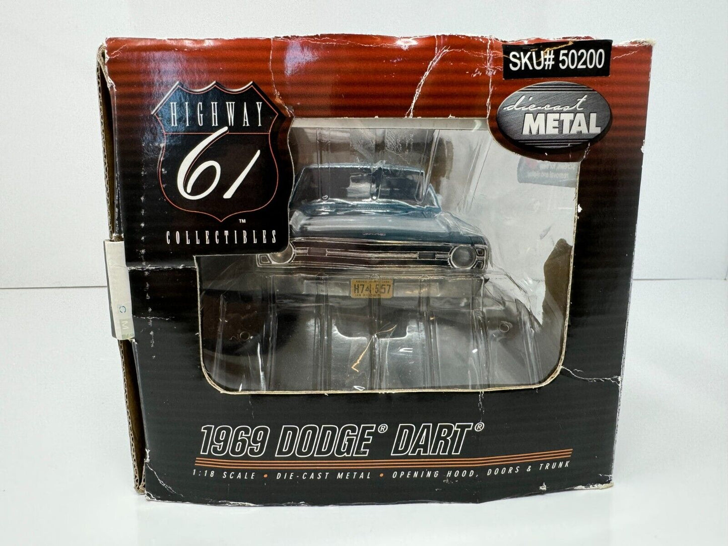 Highway 61 Collectibles 1969 Dodge Dart Mopar Limited Edition 1:18 Diecast