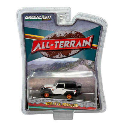 Greenlight All-Terrain 2012 Jeep Wrangler 1:64 Diecast