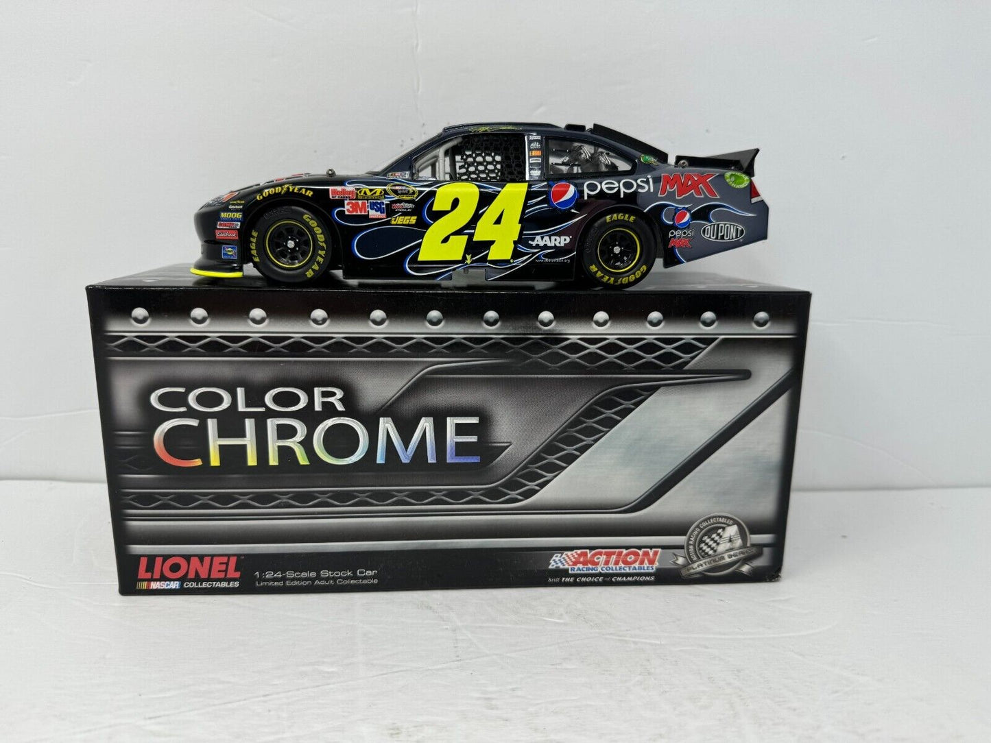 Action Nascar #24 Jeff Gordon Pepsi Max Impala Color Chrome 1:24 Diecast 1 of 50