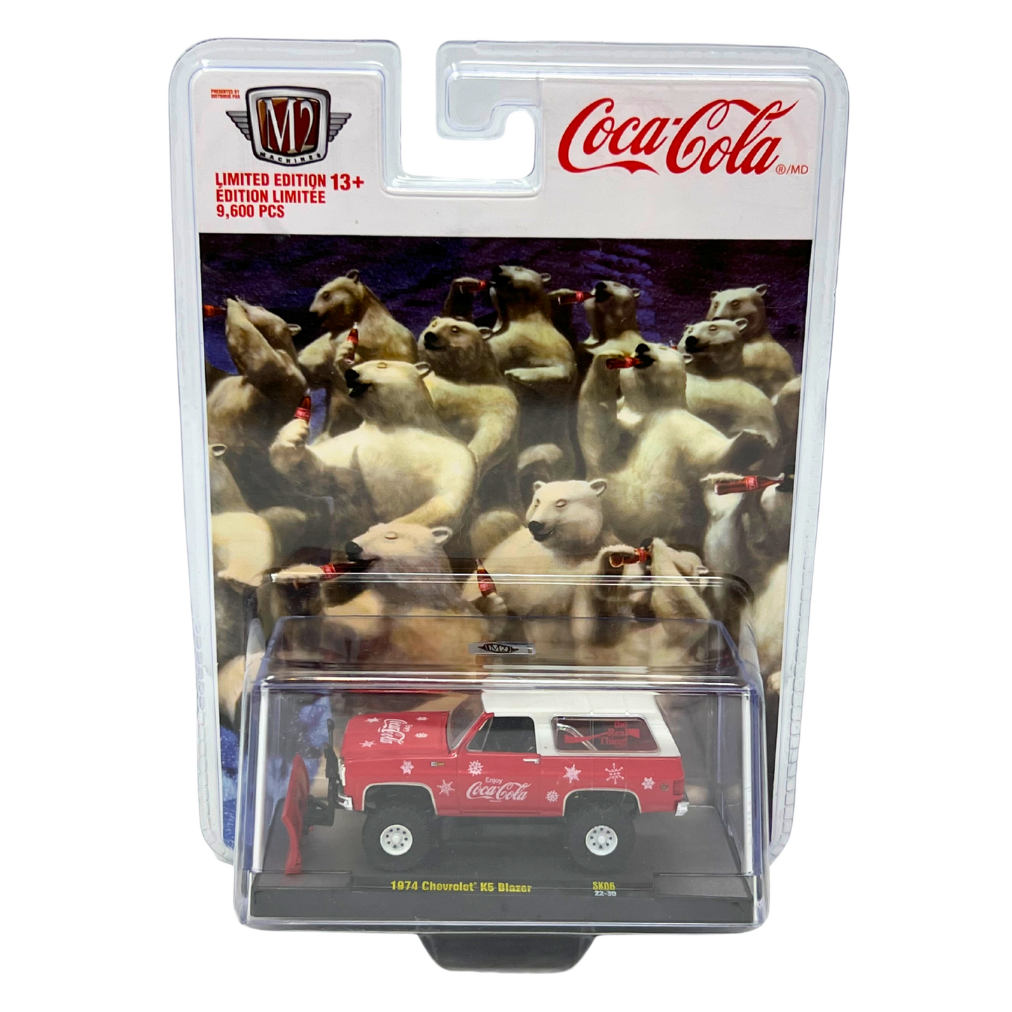 M2 Machines Coca-Cola 1974 Chevrolet K5 Blazer 1:64 Diecast