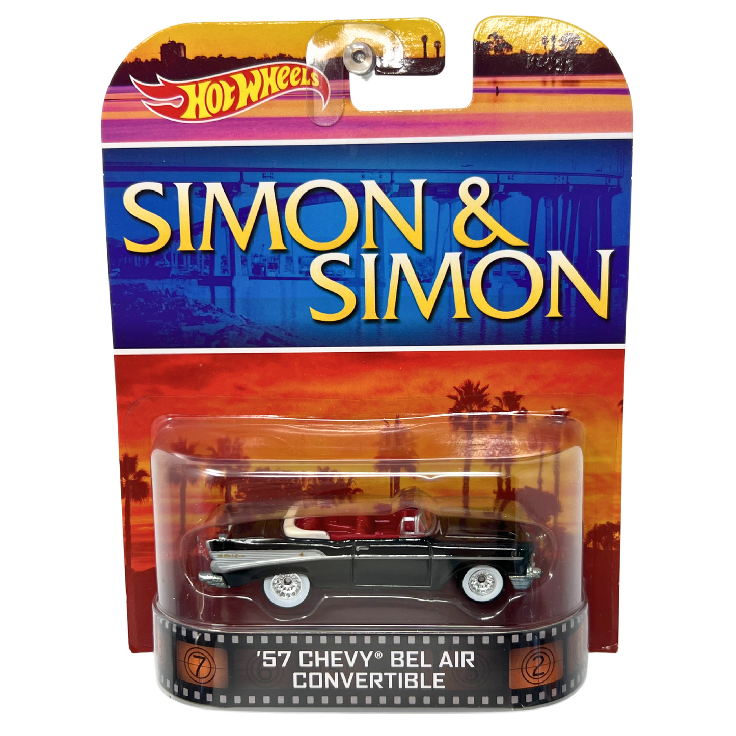 Hot Wheels Retro Entertainment Simon & Simon 1957 Chevy Bel Air 1:64 Diecast