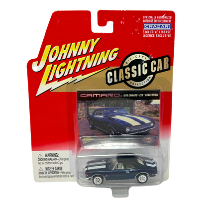 Johnny Lightning Classic Car 1968 Chevrolet Camaro Z28 Convertible 164 Diecast