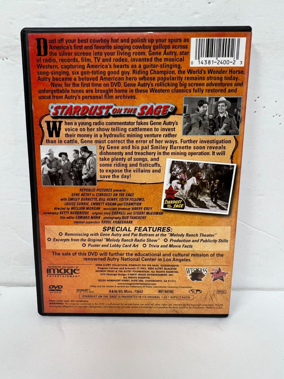 Stardust on the Sage (DVD) Western