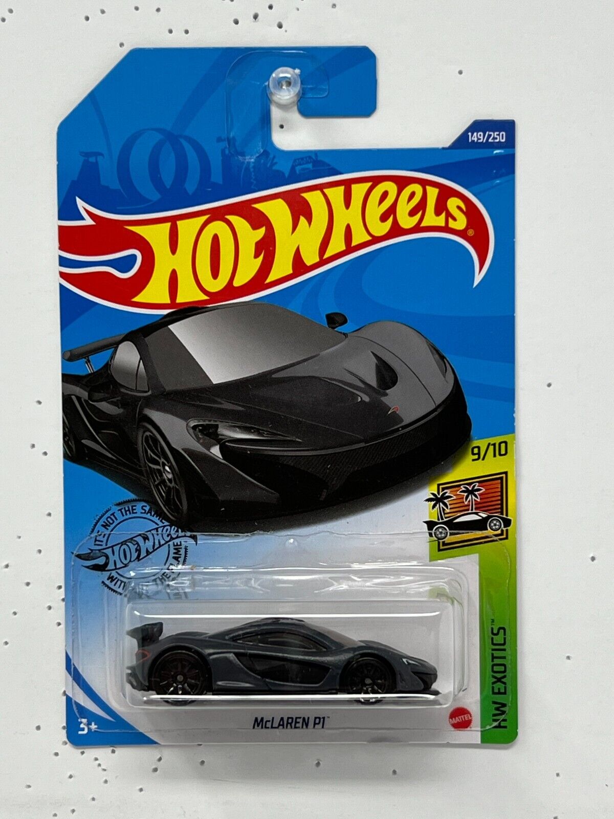 Hot Wheels HW Exotics McLaren P1 Black 1:64 Diecast Version 3