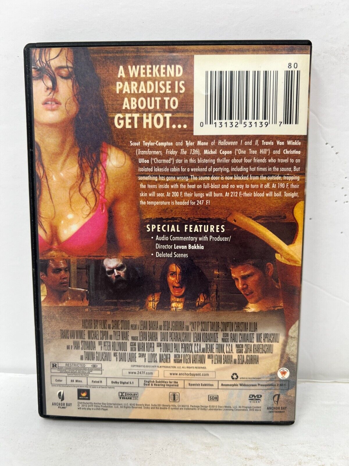 247 Degrees Farenheit (DVD) Horror Good Condition!!!