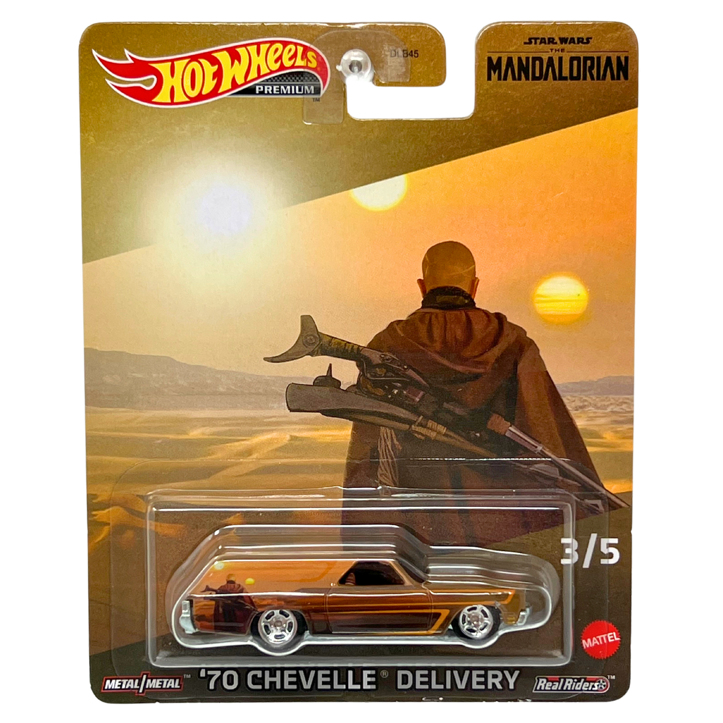 Hot Wheels Premium Star Wars The Mandalorian 1970 Chevelle Delivery POP Culture 1:64 Diecast
