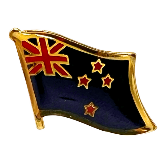 New Zealand Flag Cities & States Lapel Pin CPS2