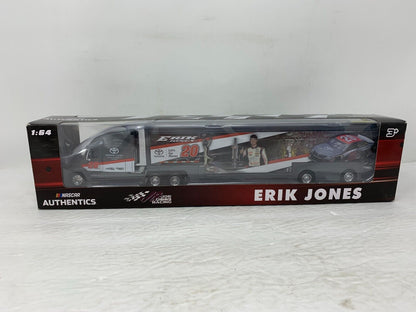 Nascar Authentics #20 Team Toyota Erik Jones Transport Hauler Truck 1:64 Diecast