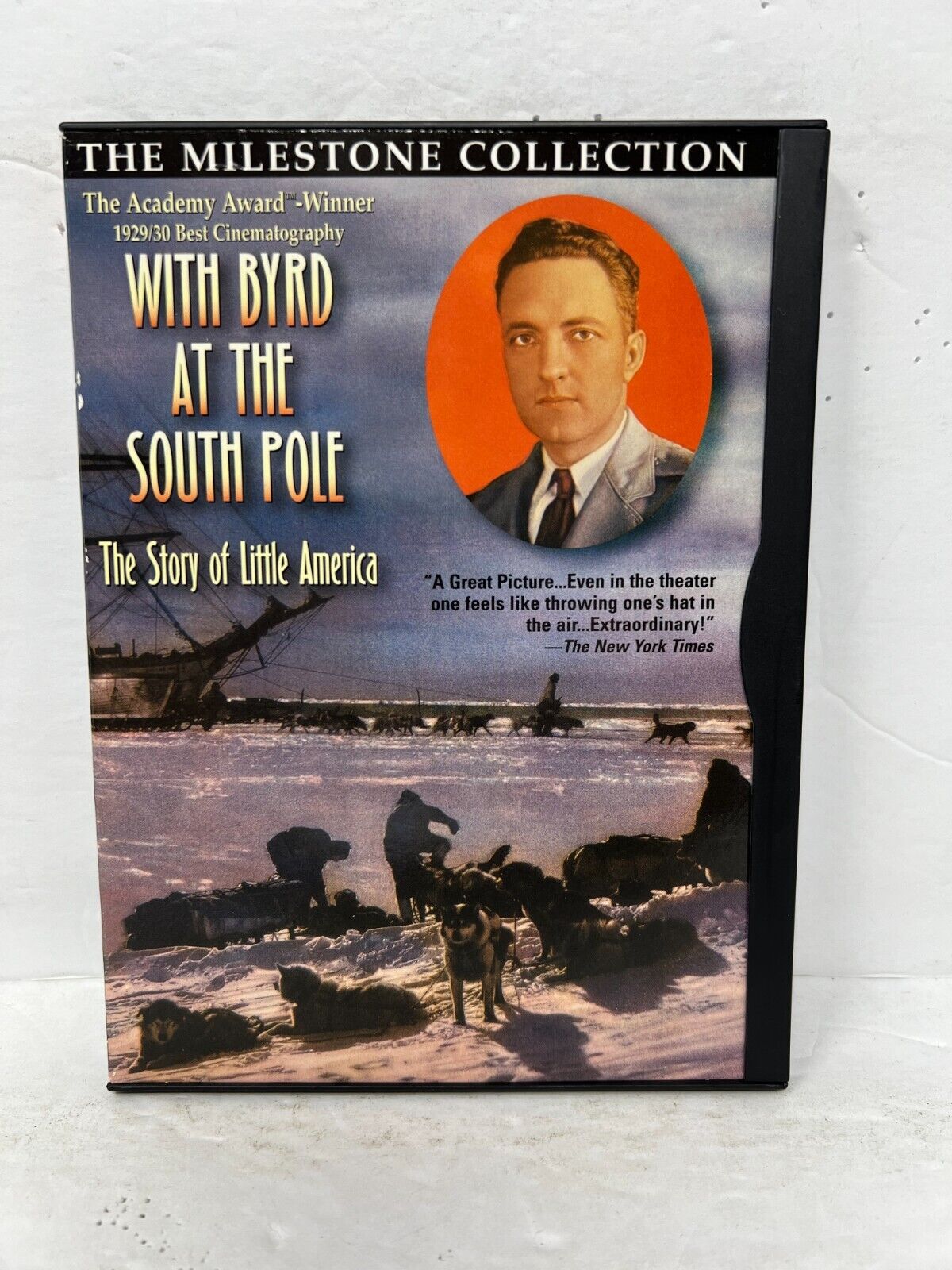 With Byrd at the South Pole (DVD) Documentary Good Condition!!!