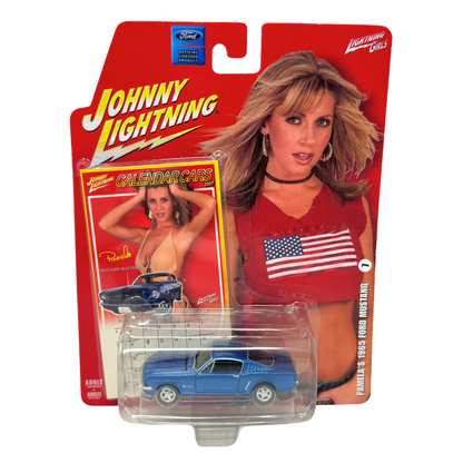 Johnny Lightning 1965 Ford Mustang Calendar Cars Pamela's 1:64 Diecast