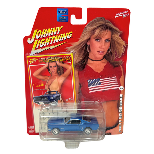 Johnny Lightning 1965 Ford Mustang Calendar Cars Pamela's 1:64 Diecast