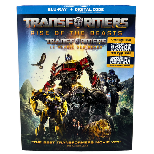 Transformers: Rise of the Beasts (Blu-ray) Sci-Fi Brand New and Sealed!!!