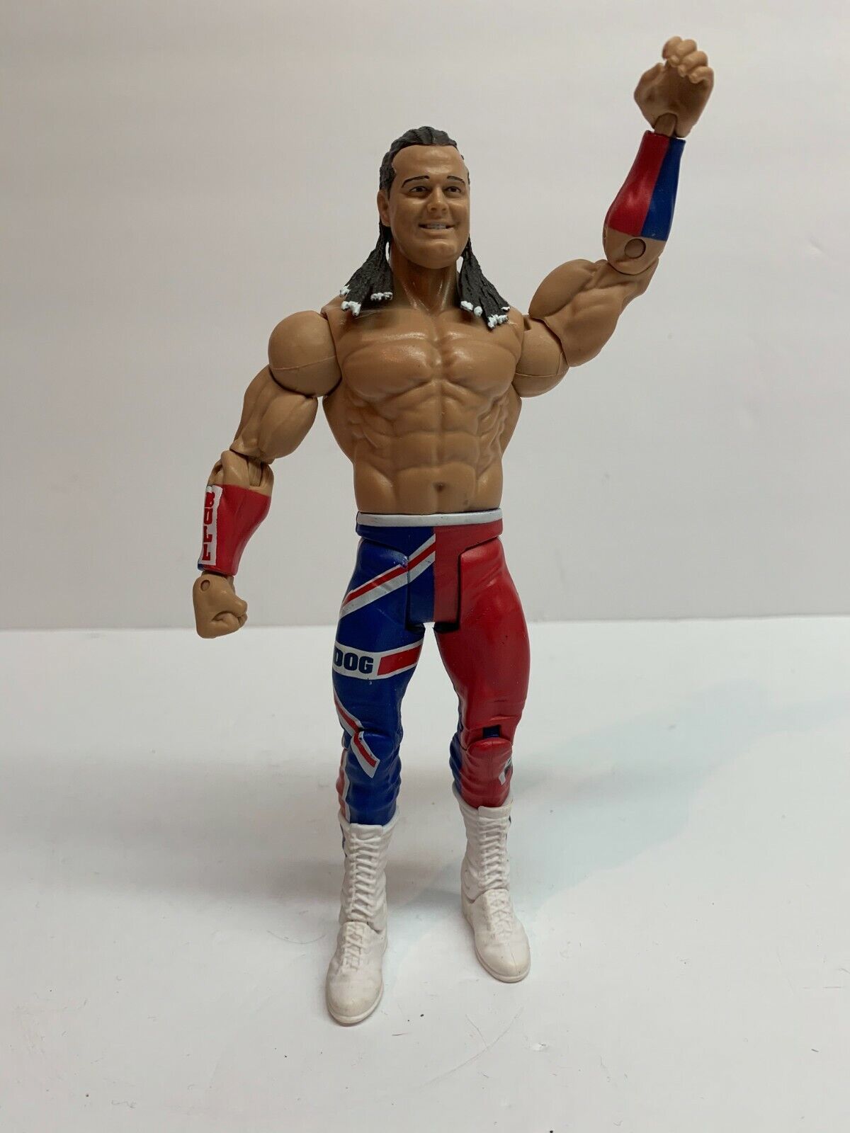 WWE British Bulldog Summer Slam 1992 Basic Wrestling Action Figure