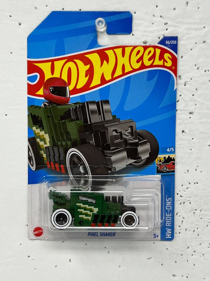 Hot Wheels Treasure Hunt HW Ride-Ons Pixel Shaker 1:64 Diecast