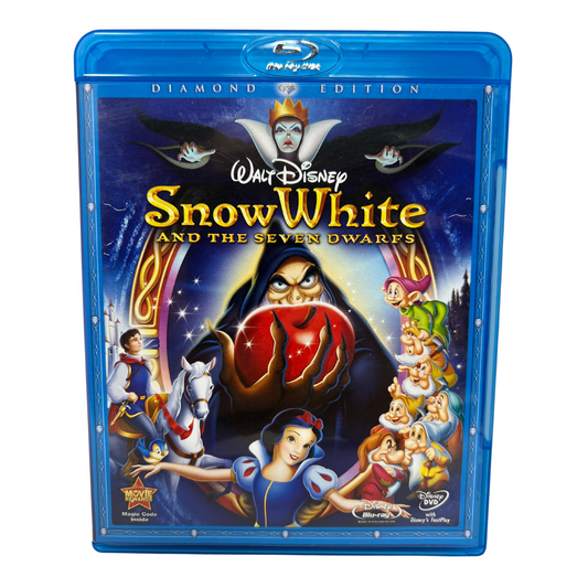 Snow White and the Seven Dwarfs (Blu-ray) Disney Classic Good Condition!!!