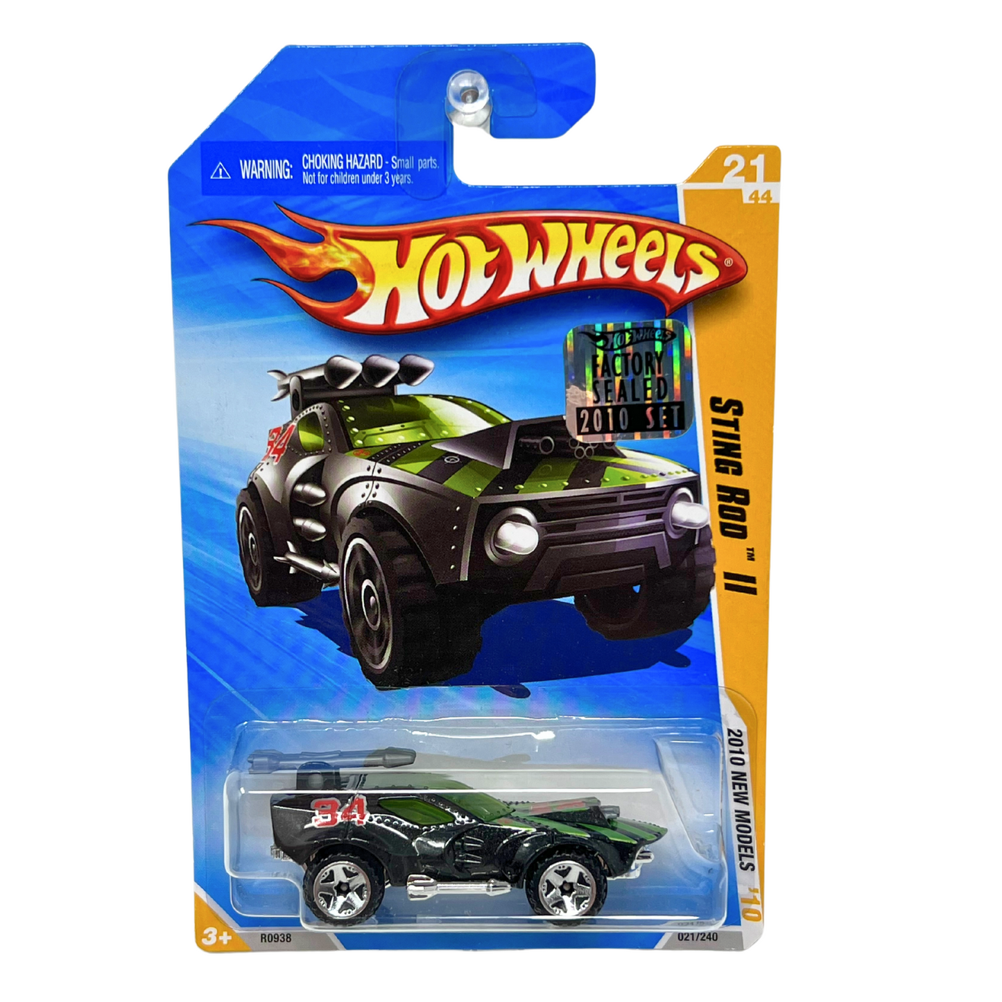 Hot Wheels 2010 New Models Sting Rod II 1:64 Diecast Factory Sealed