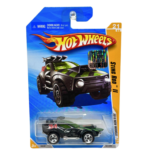 Hot Wheels 2010 New Models Sting Rod II 1:64 Diecast Factory Sealed