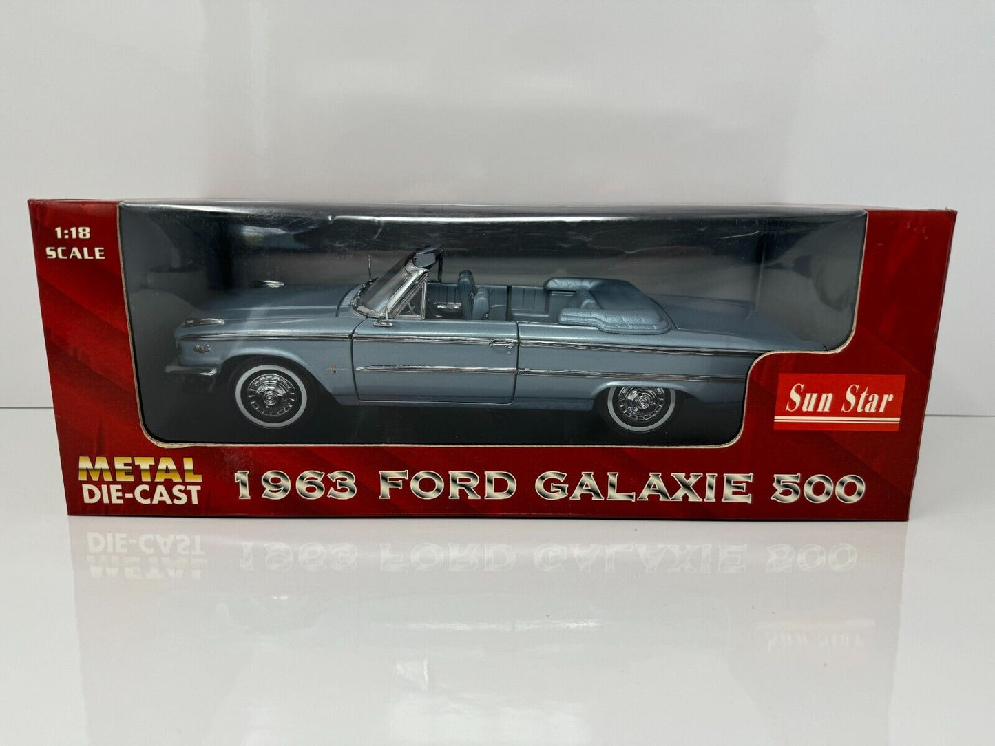 Sun Star 1963 Ford Galaxie 500 1:18 Diecast