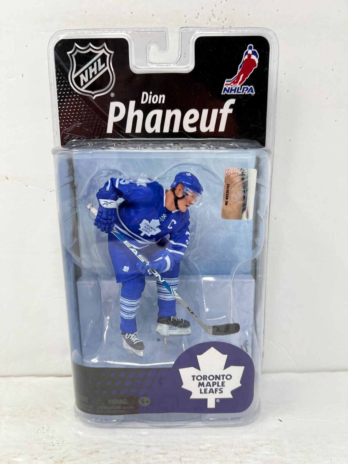 McFarlane Toys Dion Phaneuf Toronto Maple Leafs NHL Hockey Exclusive Figurine