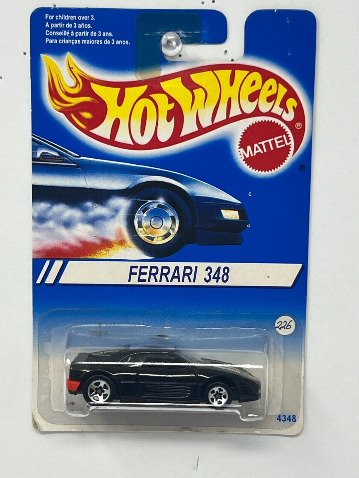 Hot Wheels Ferrari 348 1:64 Diecast Black