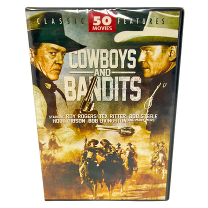 Cowboys And Bandits: 50 Movie Pack Collection (DVD) New and Sealed!!!
