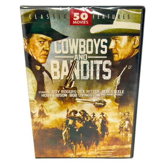 Cowboys And Bandits: 50 Movie Pack Collection (DVD) New and Sealed!!!