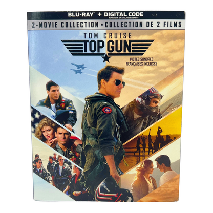 Top Gun: 2-Movie Collection (Blu-ray) Action Brand New and Sealed!!!