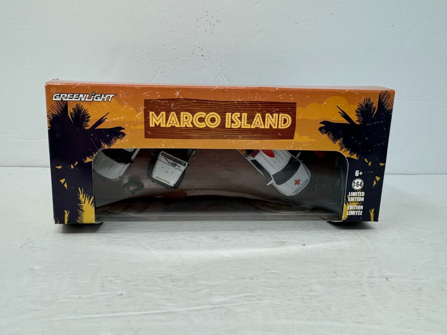 Greenlight Florida Summer Bash 4-Vehicle Diorama 1:64 Diecast