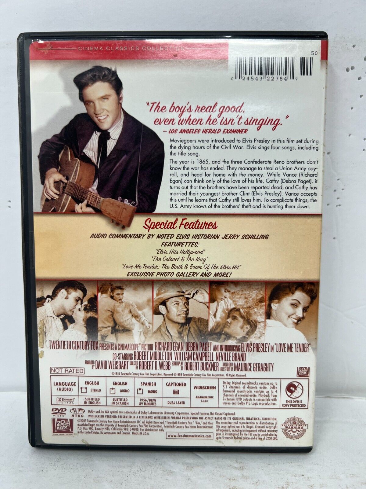 Love Me Tender (DVD) Western