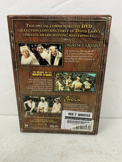 The David Lean Collection (DVD) Movie Boxset 3 Oscar Winners Good Condtion!!!