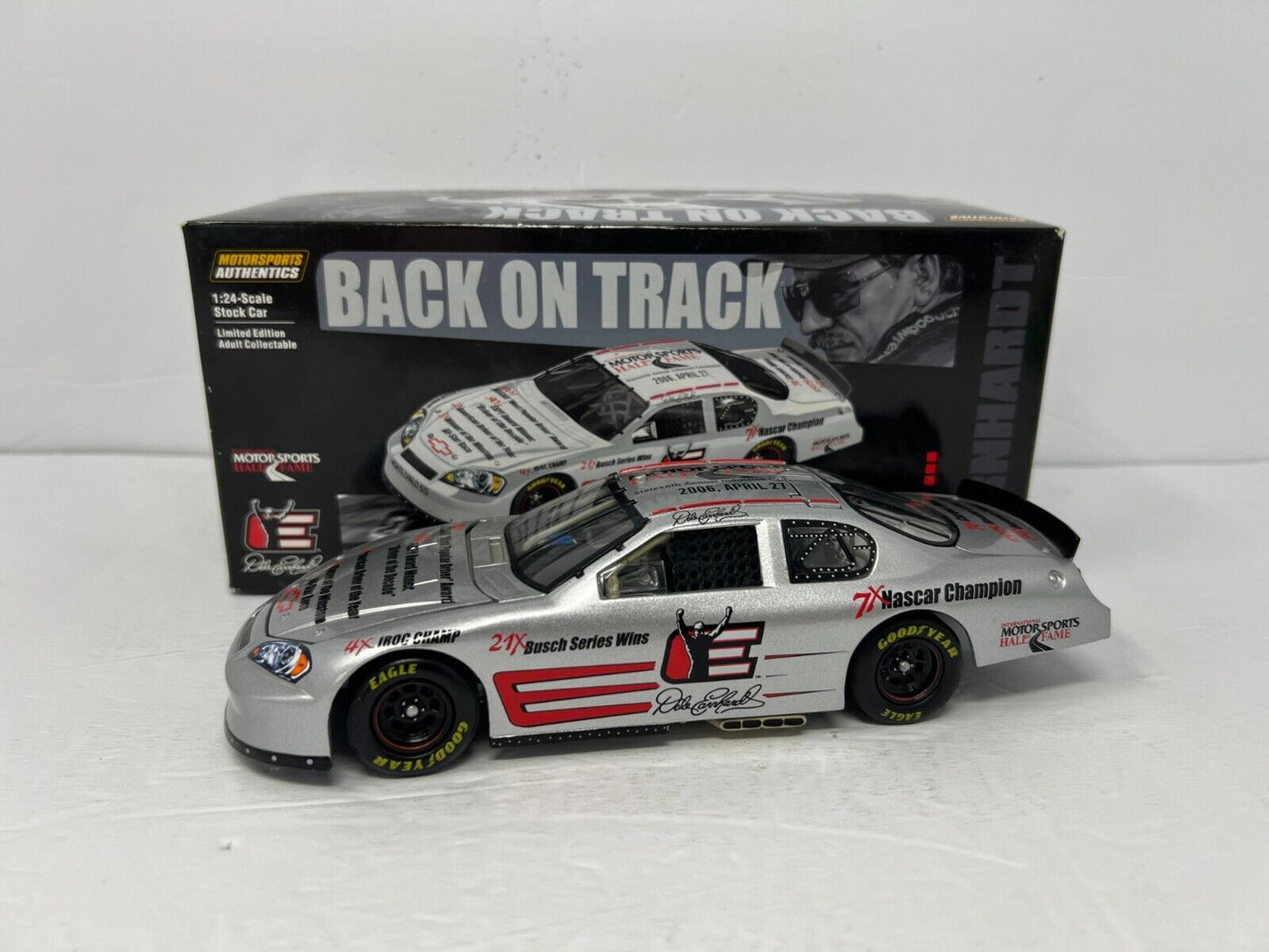 Motorsports Authentics Nascar #3 Dale Earnhardt Hall of Fame  1:24 Diecast