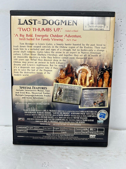 Last of the Dogmen (DVD) Adventure Good Condition!!