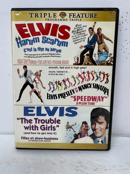 Harum Scarum / Speedway / The Trouble With Girls (DVD) Musical Good Condition!!!