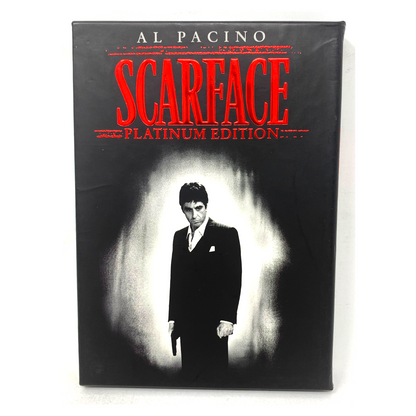 Scarface Platinum Edition (DVD) Al Pacino Crime Good Condition!!!