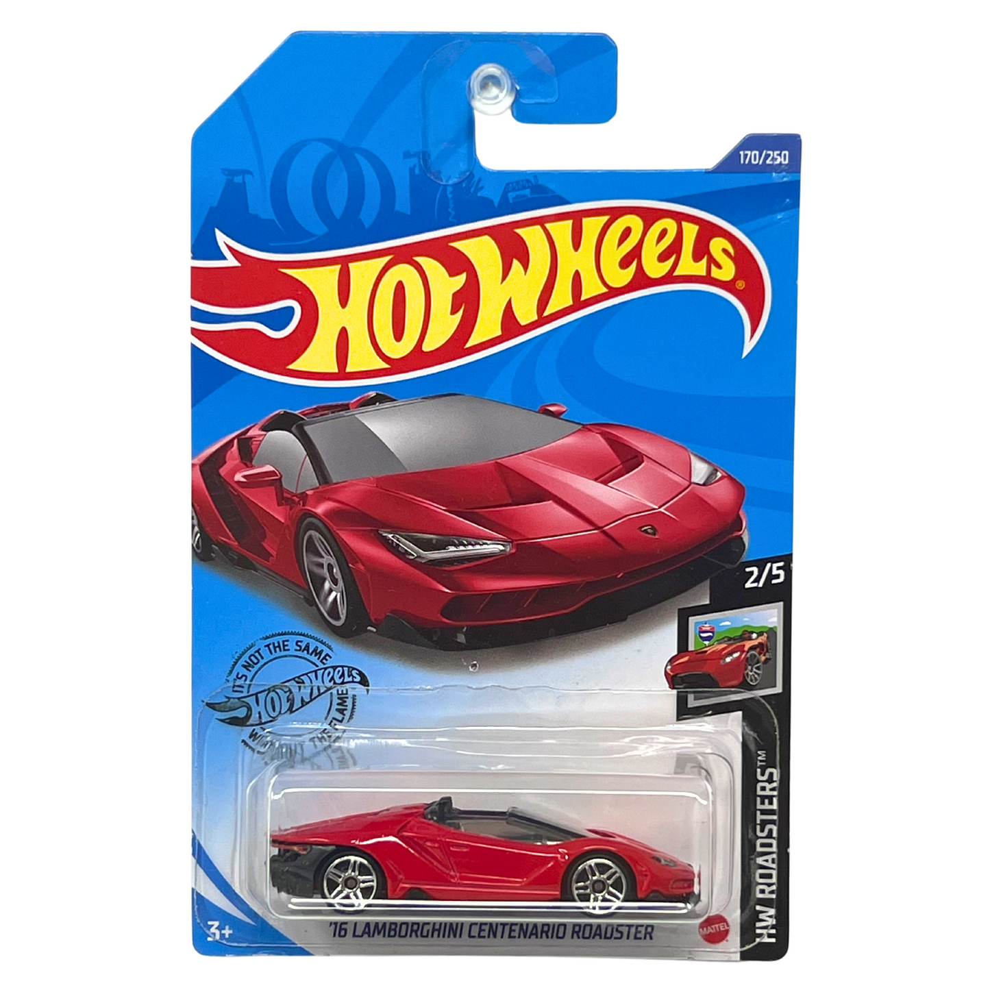 Hot Wheels HW Roadsters 2016 Lamborghini Centenario Roadster 1:64 Diecast Red V2