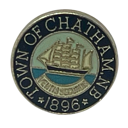 Town of Chatham New Brunswick Souvenir Cities & States Lapel Pin SP3 V2